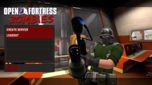 Open Fortress Zombies Main Menu.jpg